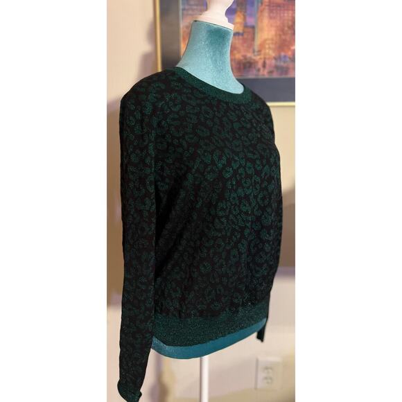 Metallic green animal print sweater from loft
Excellent condition
Size large - Picture 2 of 8